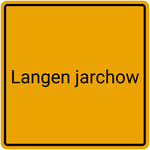 Meldebestätigung Langen Jarchow